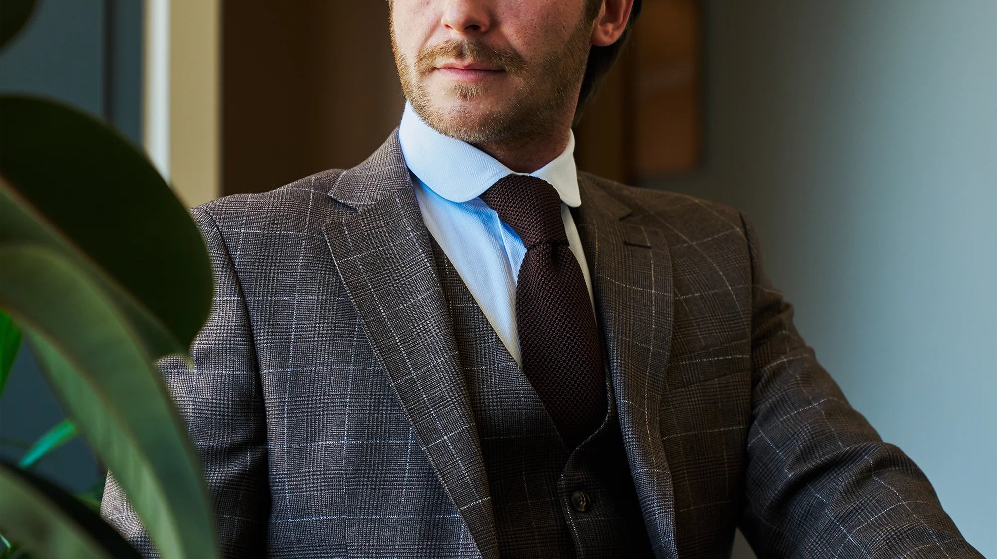 How to Wear a Brown Suit