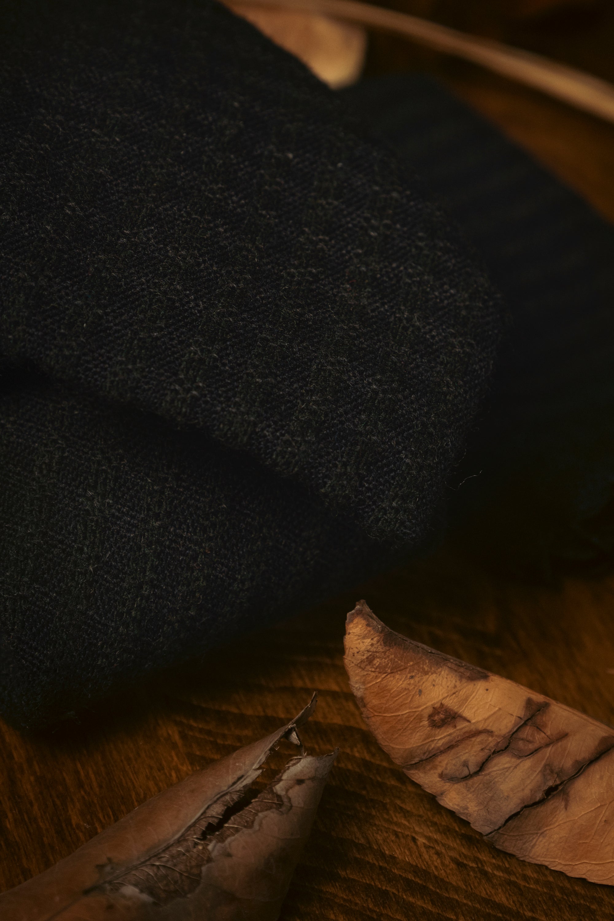 Tie & Hanky Set: Blue and Green Check Wool Tie & Hanky - Jack Martin