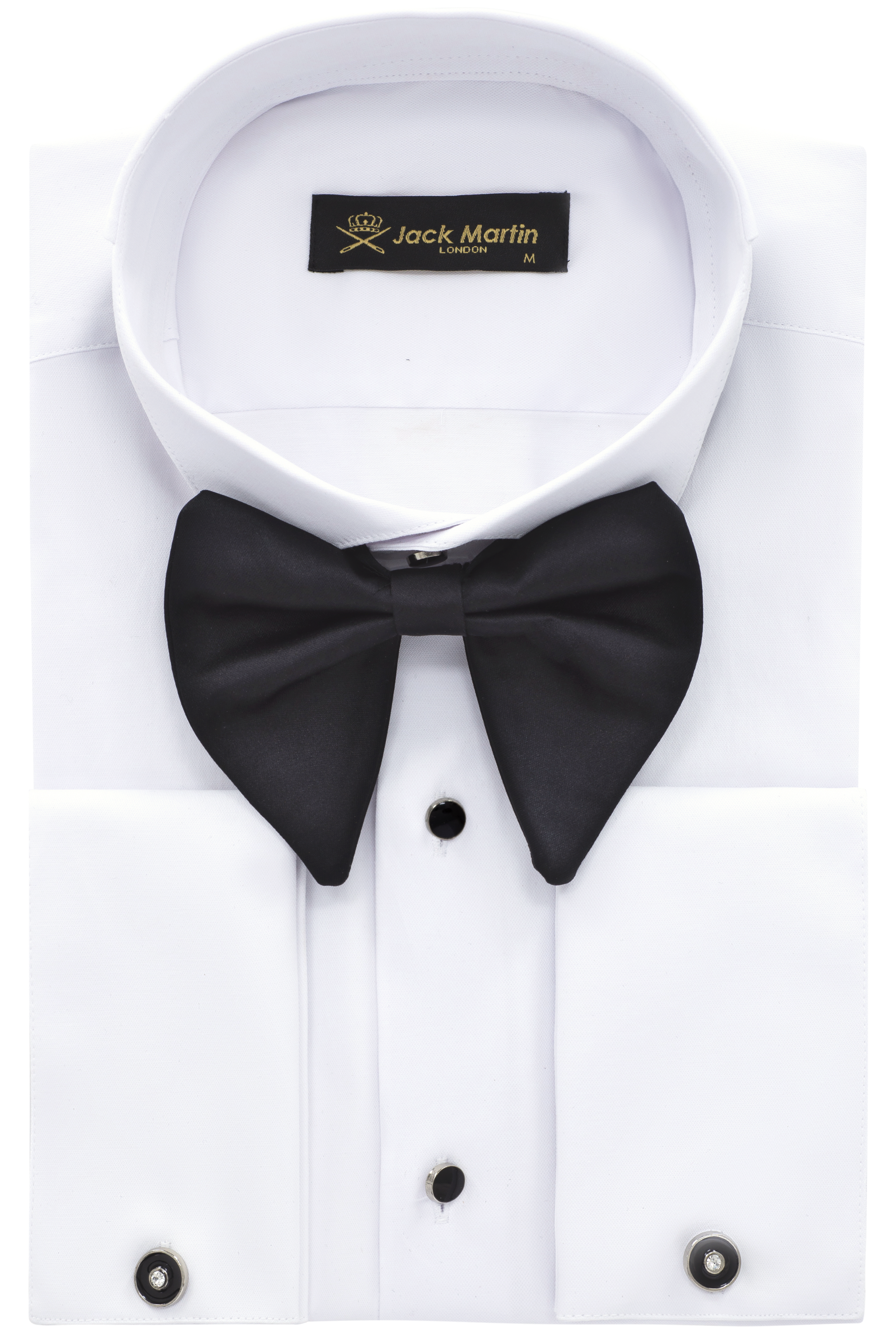 ALEXANDER - White Wing Collar Dress Shirt - Jack Martin