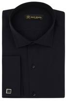 GEORGE - Black Formal Slim Fit Shirt with Cufflinks - Jack Martin