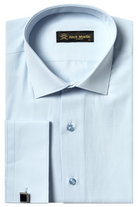 GEORGE - Blue Formal Slim Fit Shirt with Cufflinks - Jack Martin