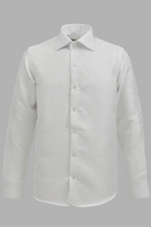PAISLEY - White Smart Shirt with High Collar - Jack Martin