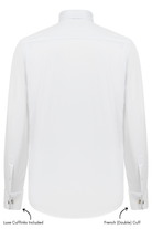 ALEXANDER - White Wing Collar Dress Shirt - Jack Martin