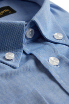 HUGO - Blue Oxford Button Down Casual Shirt - Jack Martin