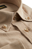 HUGO - Brown Oxford Button Down Casual Shirt - Jack Martin