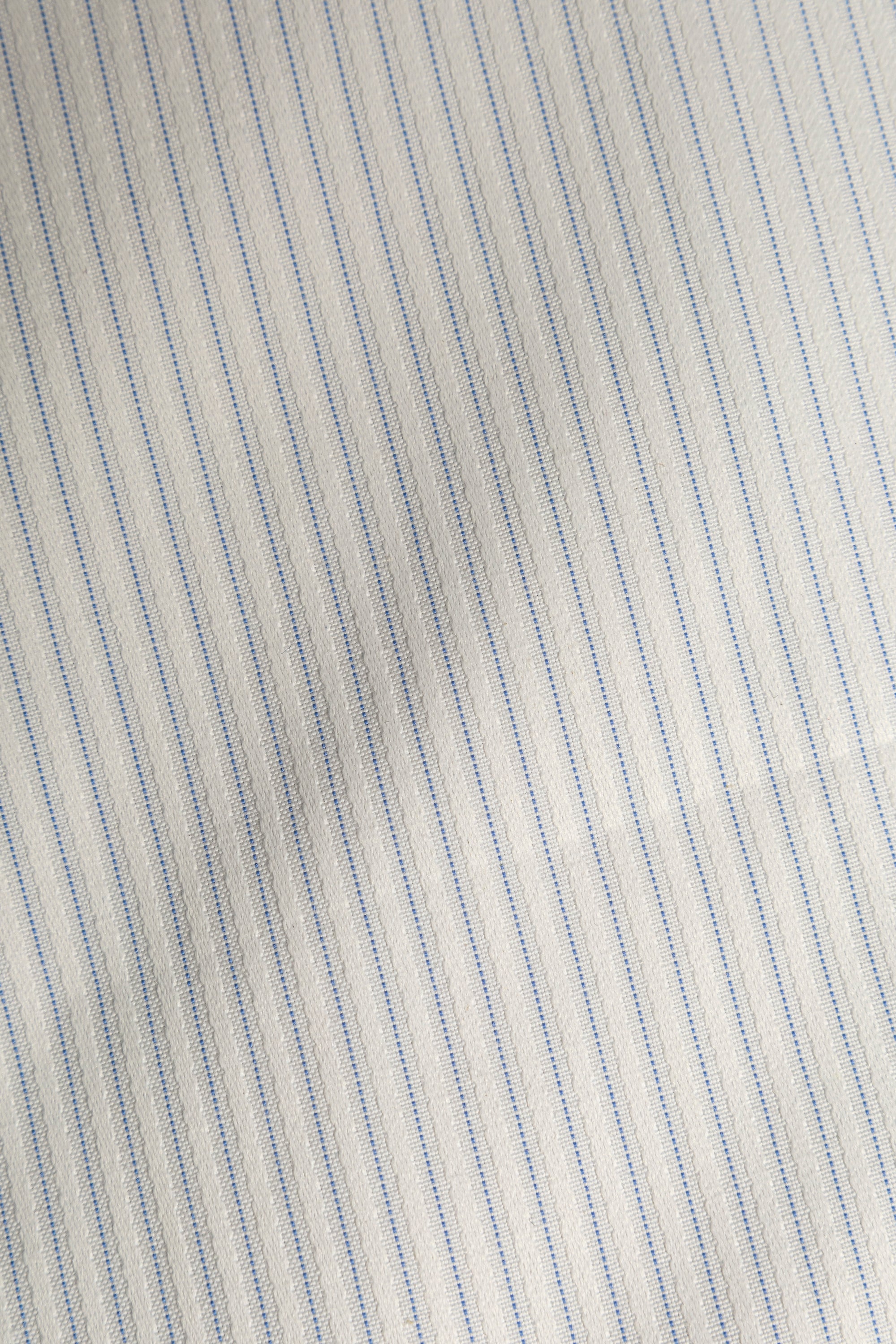 LOUIE - Blue Pencil Stripe Shirt with Cufflinks - Jack Martin