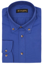 HUGO - Dark Blue Oxford Button Down Casual Shirt - Jack Martin