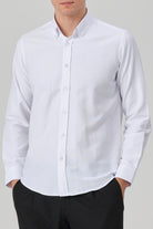 HUGO - White Oxford Button Down Casual Shirt - Jack Martin