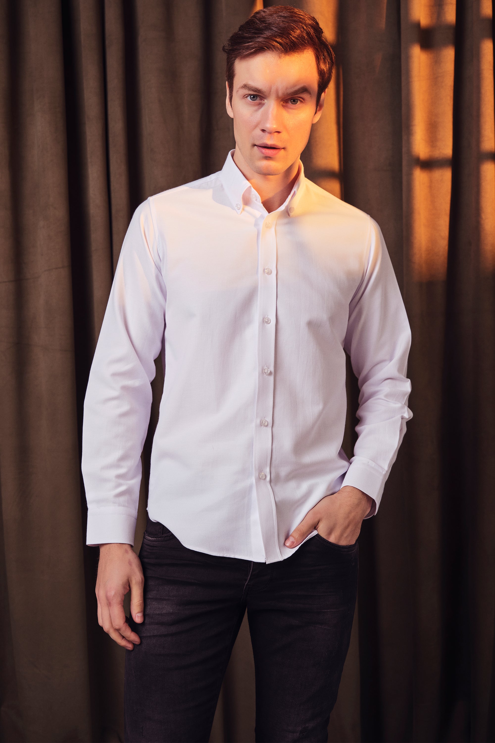 White Shirt Best Interview Clothes For A Man HUGO White Oxford