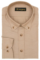 HUGO - Brown Oxford Button Down Casual Shirt - Jack Martin