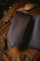 Tie & Hanky Set: Brown Dotted Tie & Hanky - Jack Martin