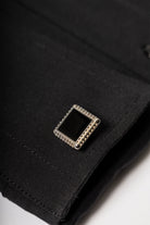 GEORGE - Black Formal Slim Fit Shirt with Cufflinks - Jack Martin