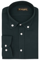 NOAH - Green Waffle Button Down Casual Shirt - Jack Martin