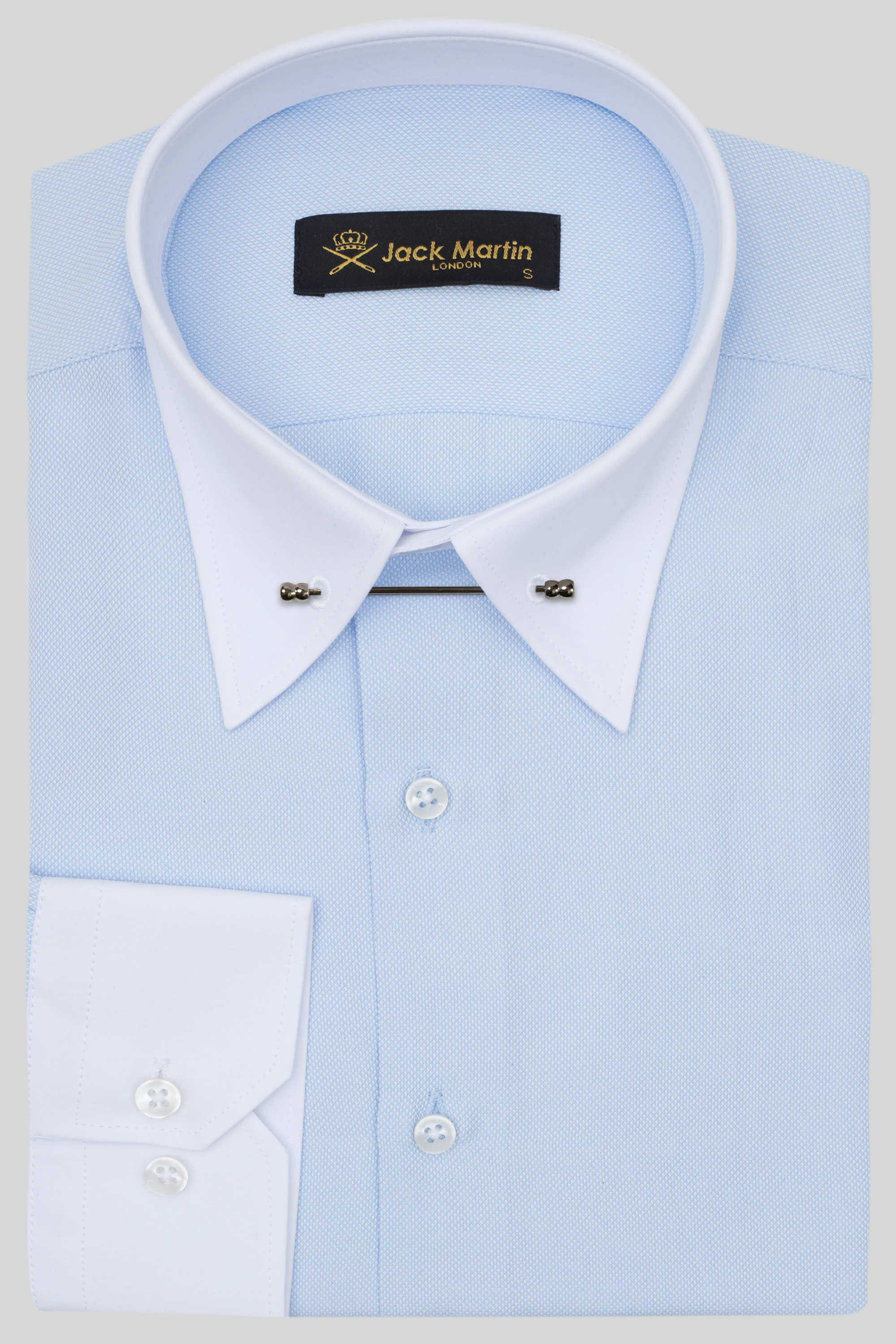 Pinned collar dress 2024 shirt