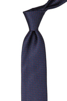 Tie & Hanky Set: Navy Dotted Tie & Hanky - Jack Martin