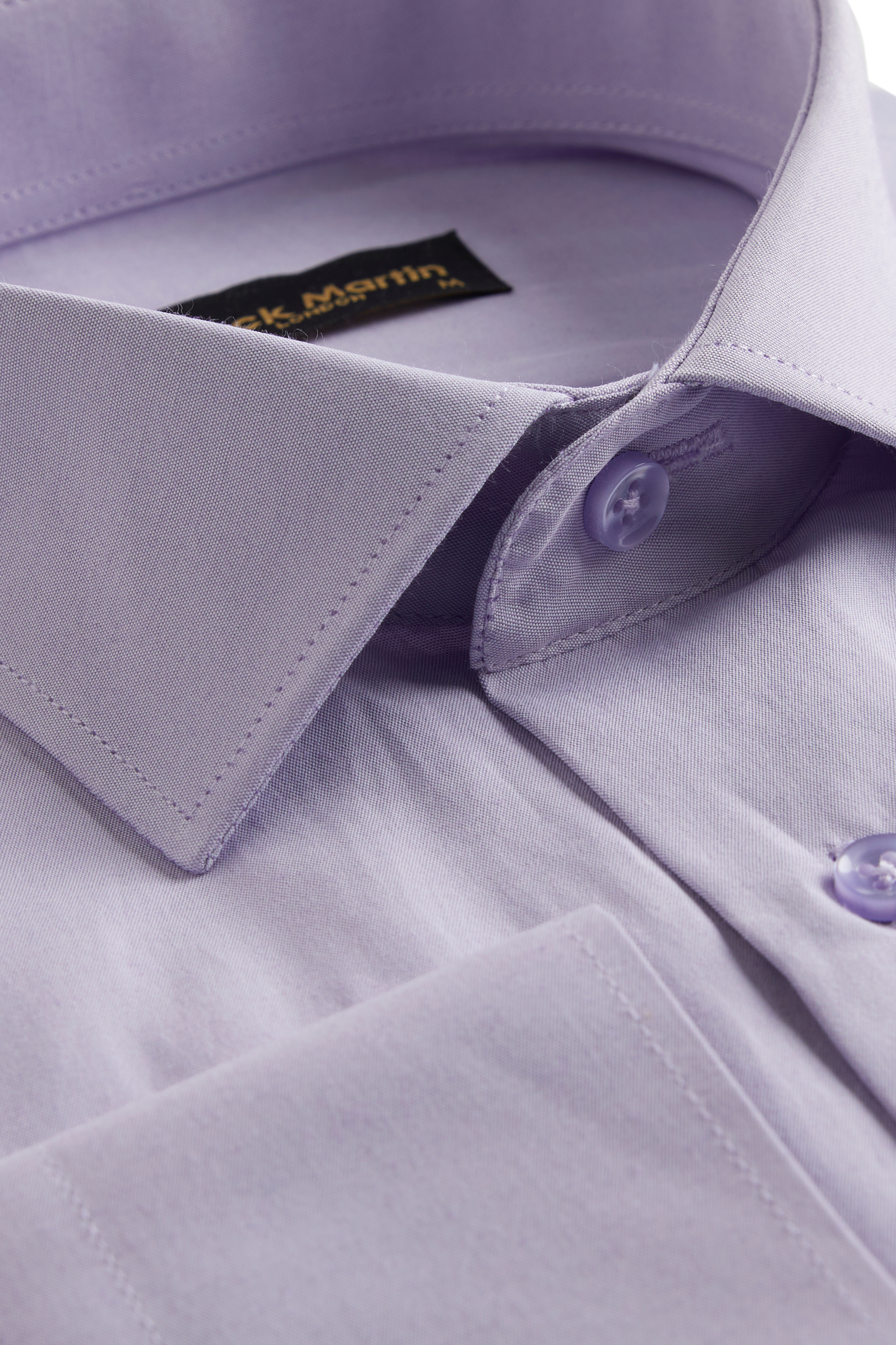 GEORGE - Purple Formal Slim Fit Shirt with Cufflinks - Jack Martin